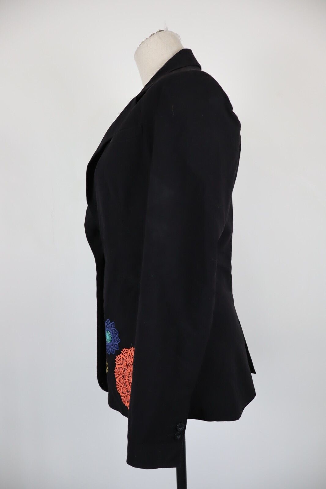 DESIGUAL BLAZER GIACCA DONNA Tg 38 WOMAN CASUAL VINTAGE JACKET