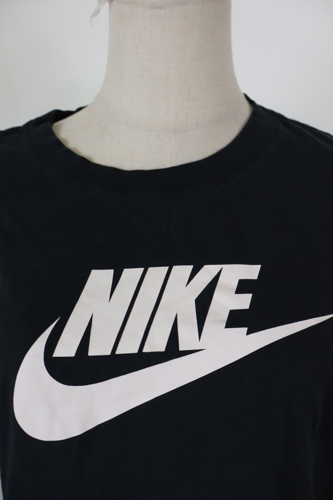 NIKE MAGLIA DONNA TG. M WOMAN CASUAL VINTAGE T-SHIRT COTONE CROP TOP