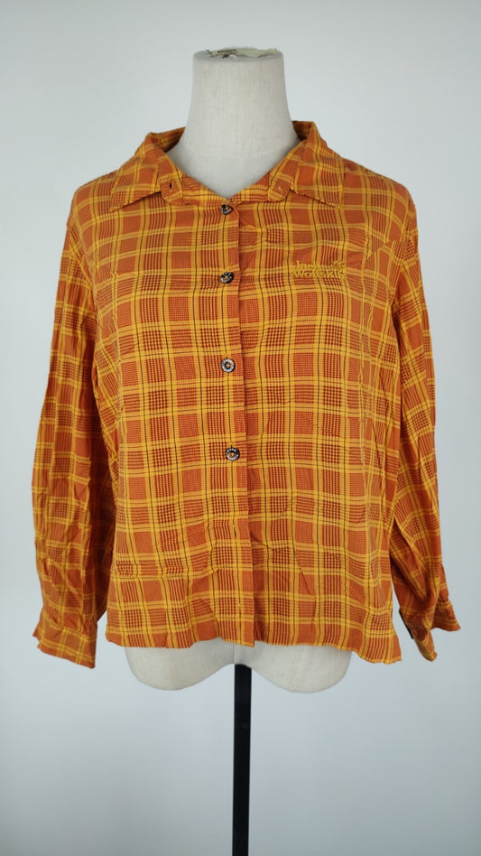 JACK WOLFSKIN CAMICIA  DONNA TG. XL WOMAN SHIRT CASUAL VINTAGE