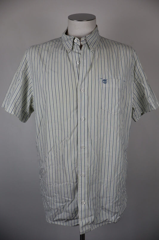 TIMBERLAND CAMICIA UOMO TG. L MAN CASUAL VINTAGE SHIRT COTONE COTTON