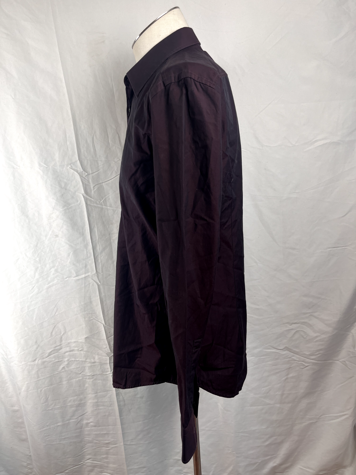 HUGO BOSS CAMICIA UOMO TG. 39 15/2 SLIM FIT CASUAL VINTAGE SHIRT COTONE COTTON