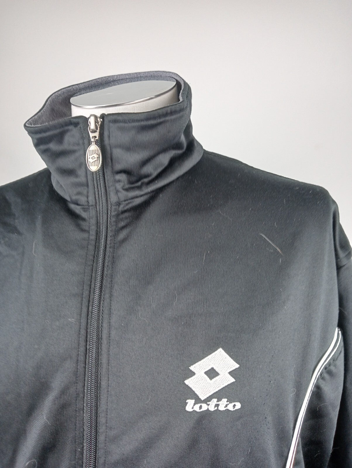 LOTTO FITNESS GIACCA SPORTIVA UOMO Tg. L MAN CASUAL SPORT JACKET VINTAGE