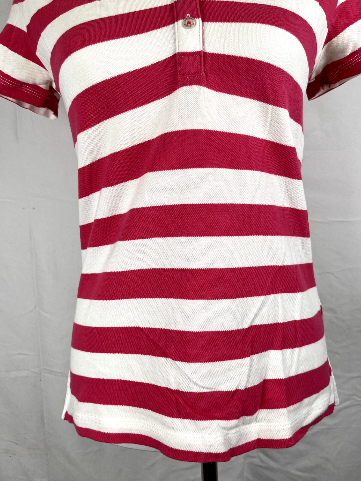 TOMMY HILFIGER POLO MAGLIA DONNA COTONE TG L WOMAN CASUAL VINTAGE TOP T-SHIRT