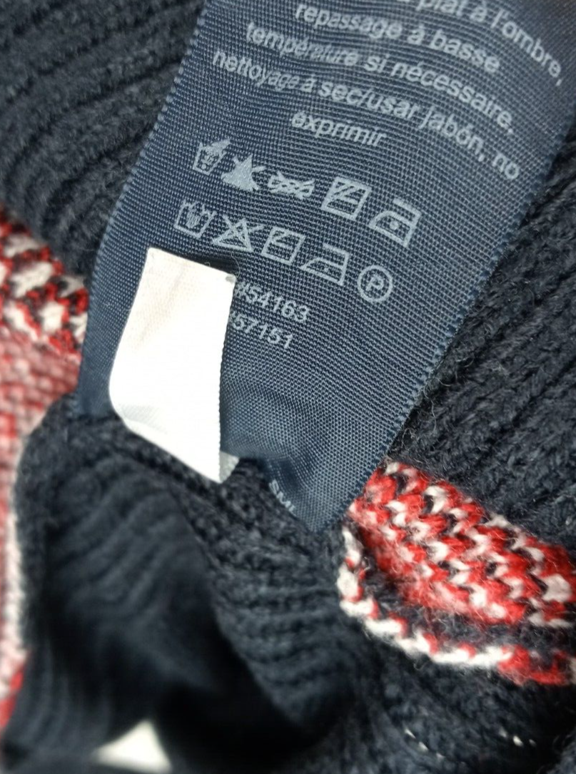 TOMMY HILFIGER MAGLIONE ACRILICO UOMO L MAN SWEATER CASUAL MAGLIA VINTAGE