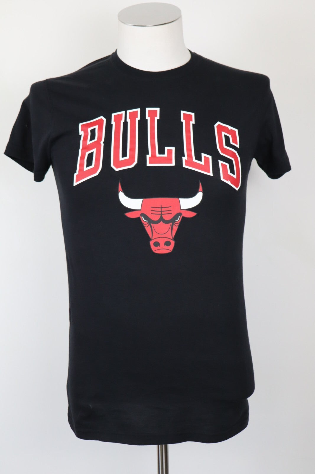 NEW ERA BULLS MAGLIA UOMO TG. XXS MAN T-SHIRT VINTAGE CASUAL COTONE