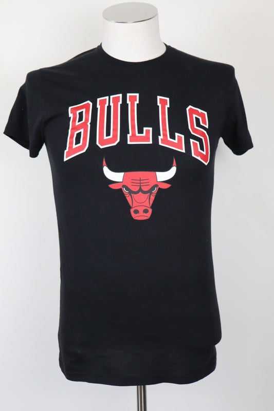 NEW ERA BULLS MAGLIA UOMO TG. XXS MAN T-SHIRT VINTAGE CASUAL COTONE