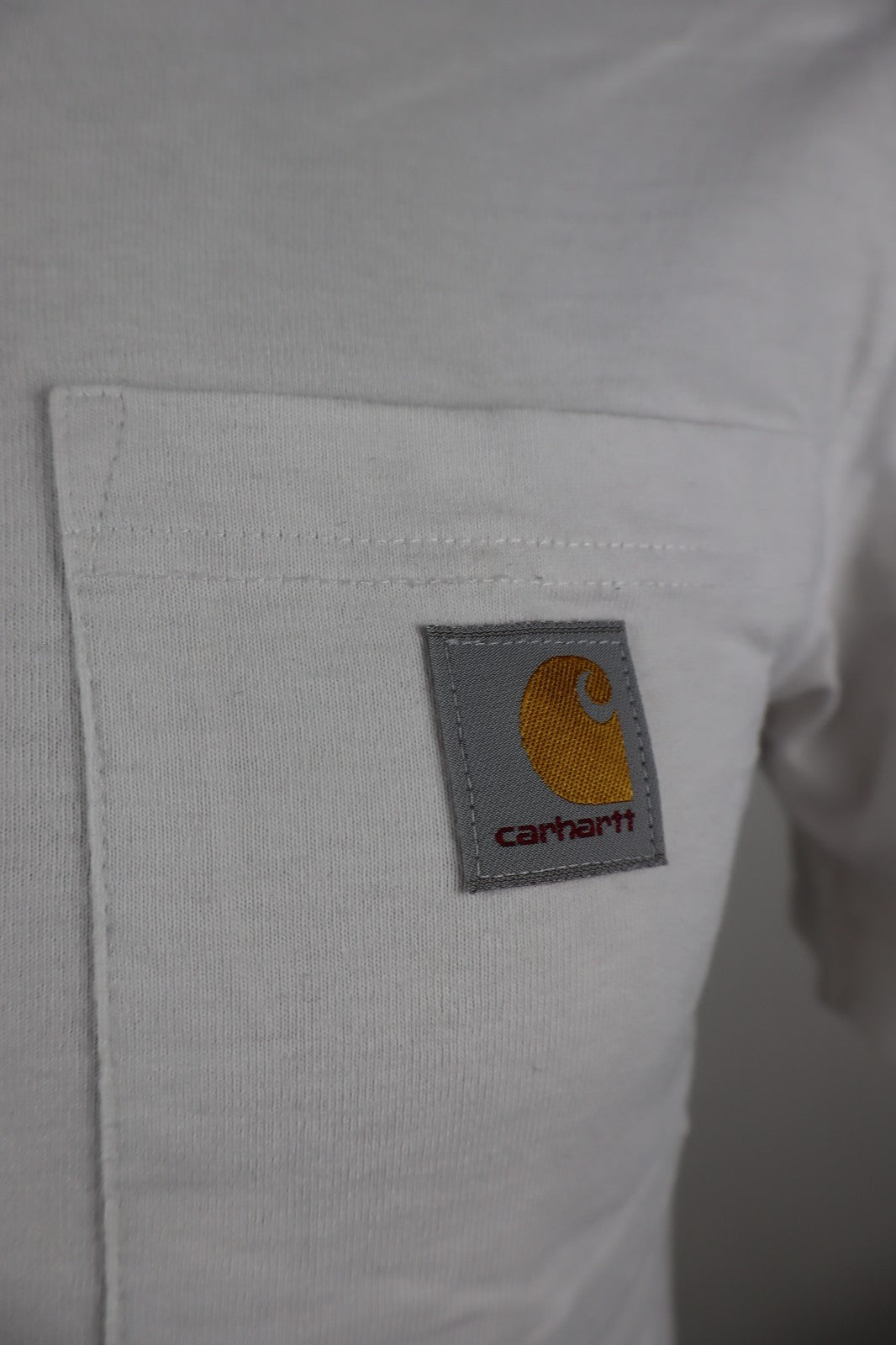 CARHARTT MAGLIA UOMO COTONE TG XS MAN COTTON T-SHIRT CASUAL VINTAGE TASCA LOGO