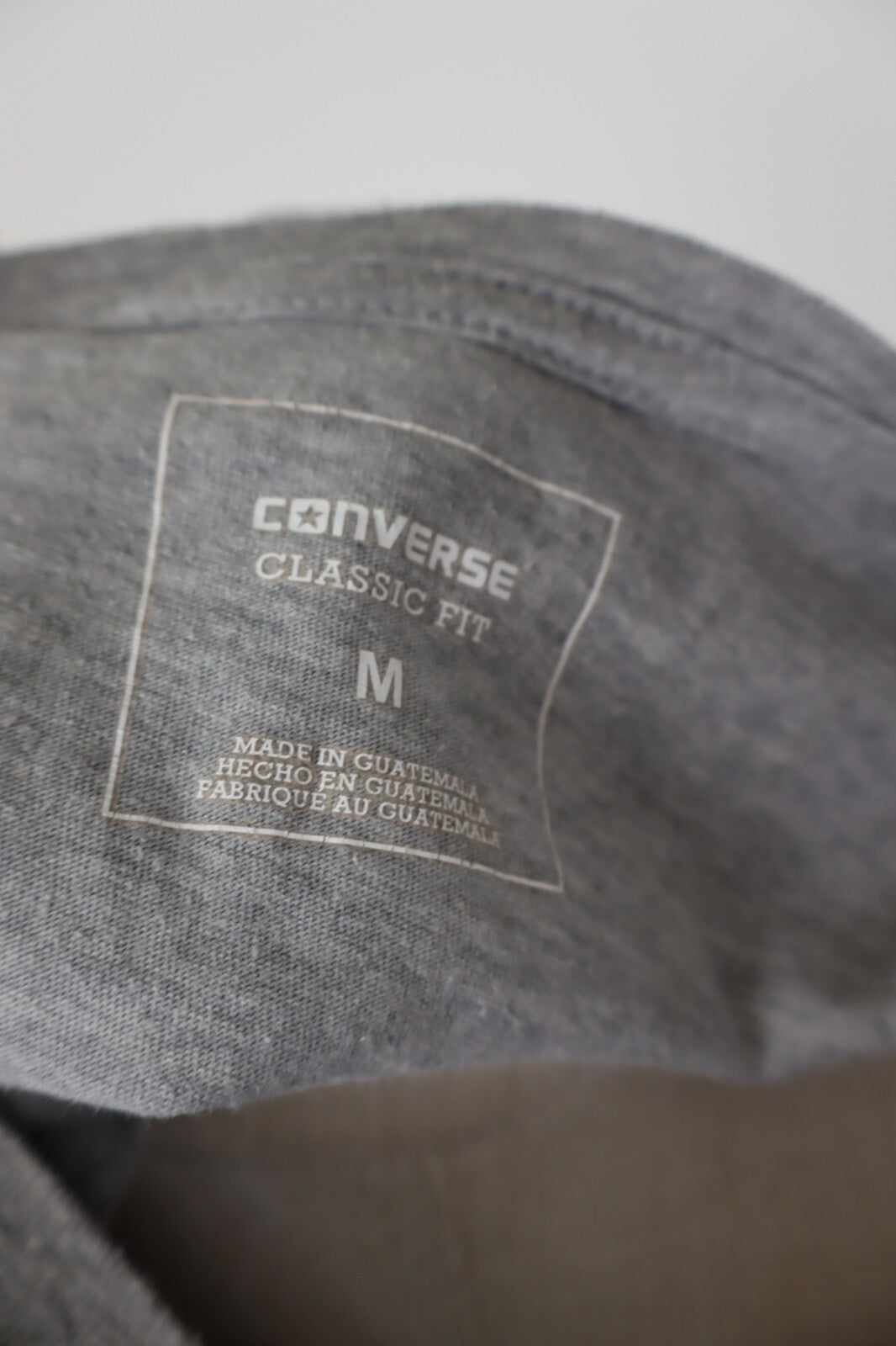 CONVERSE ALL STAR MAGLIA DONNA TG. M WOMAN CASUAL VINTAGE T-SHIRT  TOP LOGO
