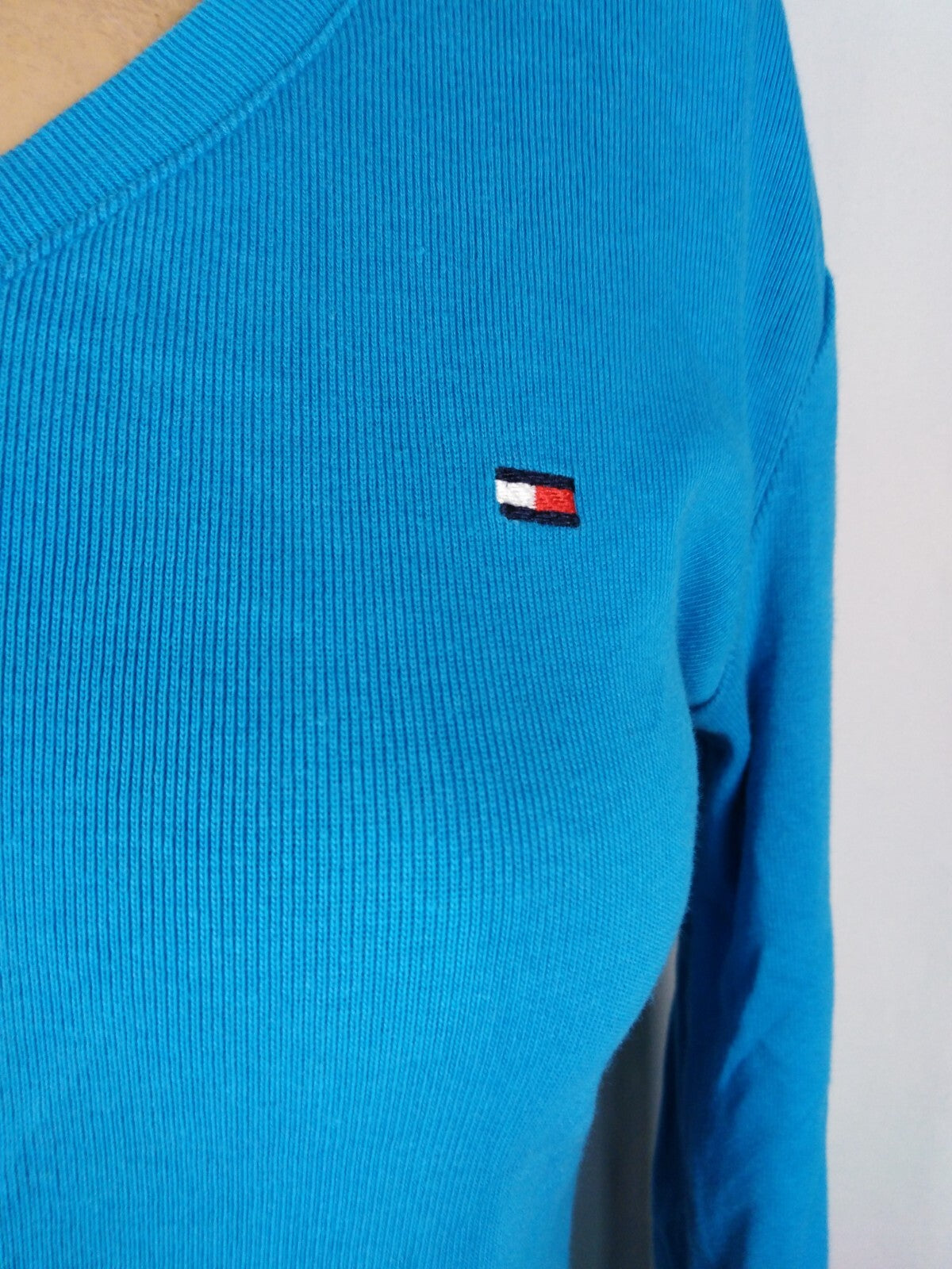 TOMMY HILFIGER MAGLIA DONNA TG. S WOMAN CASUAL VINTAGE SHIRT