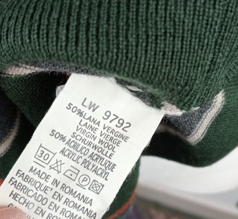 MARLBORO CLASSICS MAGLIONE LANA WOOL UOMO 3XL MAN SWEATER CASUAL VINTAGE ITALY