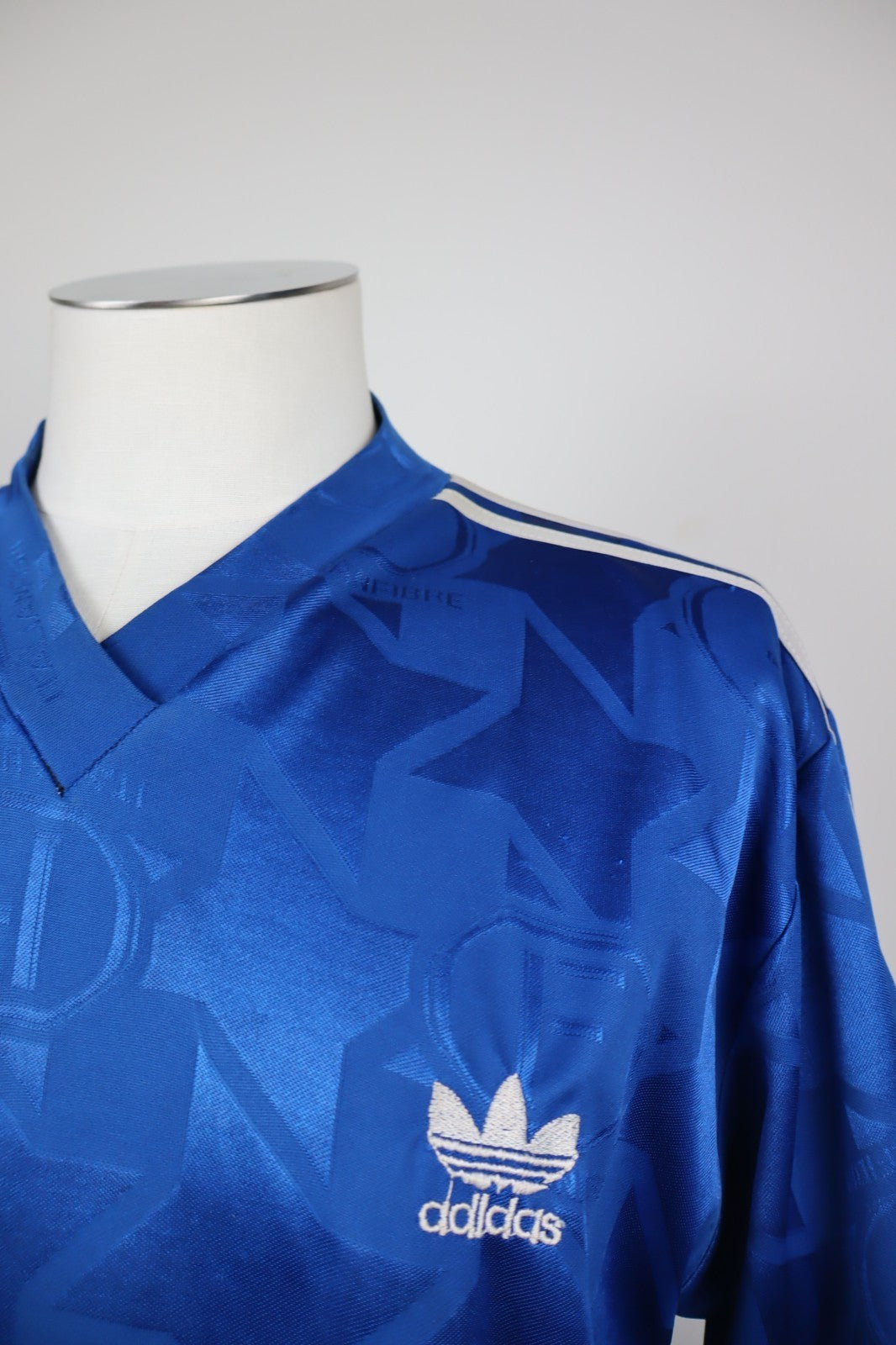 ADIDAS SPORT MAGLIA CALCIO UOMO XL MAN VINTAGE T-SHIRT UOMO JERSEY MADE IN USA