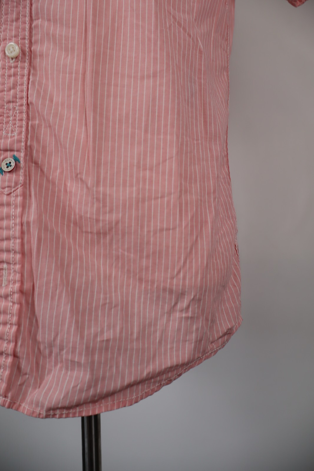 TOMMY HILFIGER DENIM CAMICIA UOMO COTONE TG M MAN CASUAL VINTAGE COTTON SHIRT