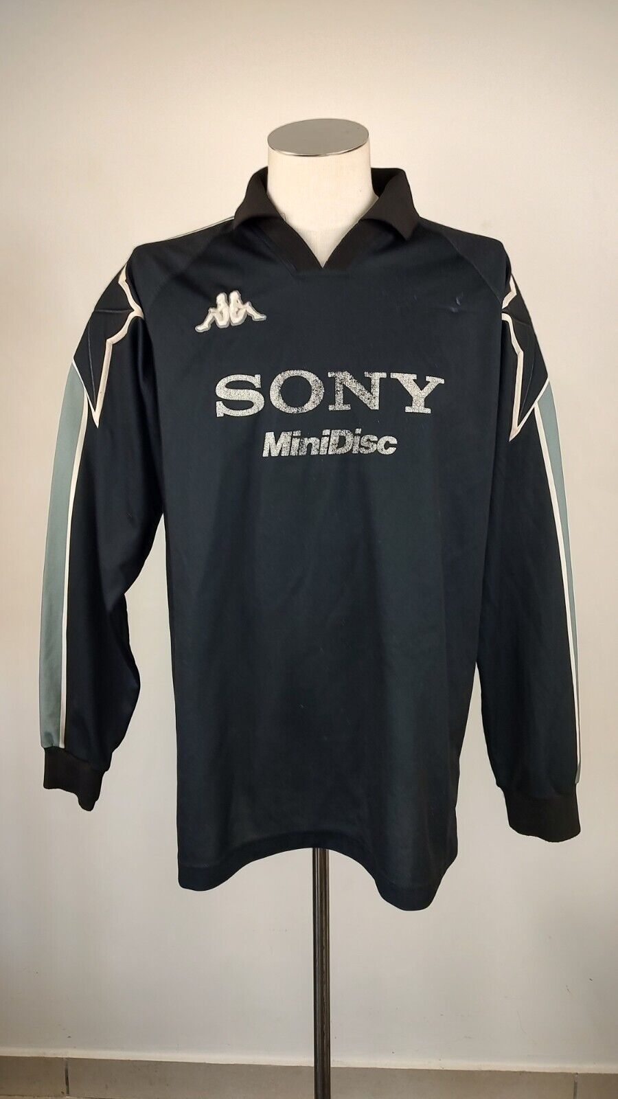 KAPPA JUVENTUS MAGLIA CALCIO UOMO Tg XL SOCCER JERSEY PORTIERE TRIKOT PERUZZI