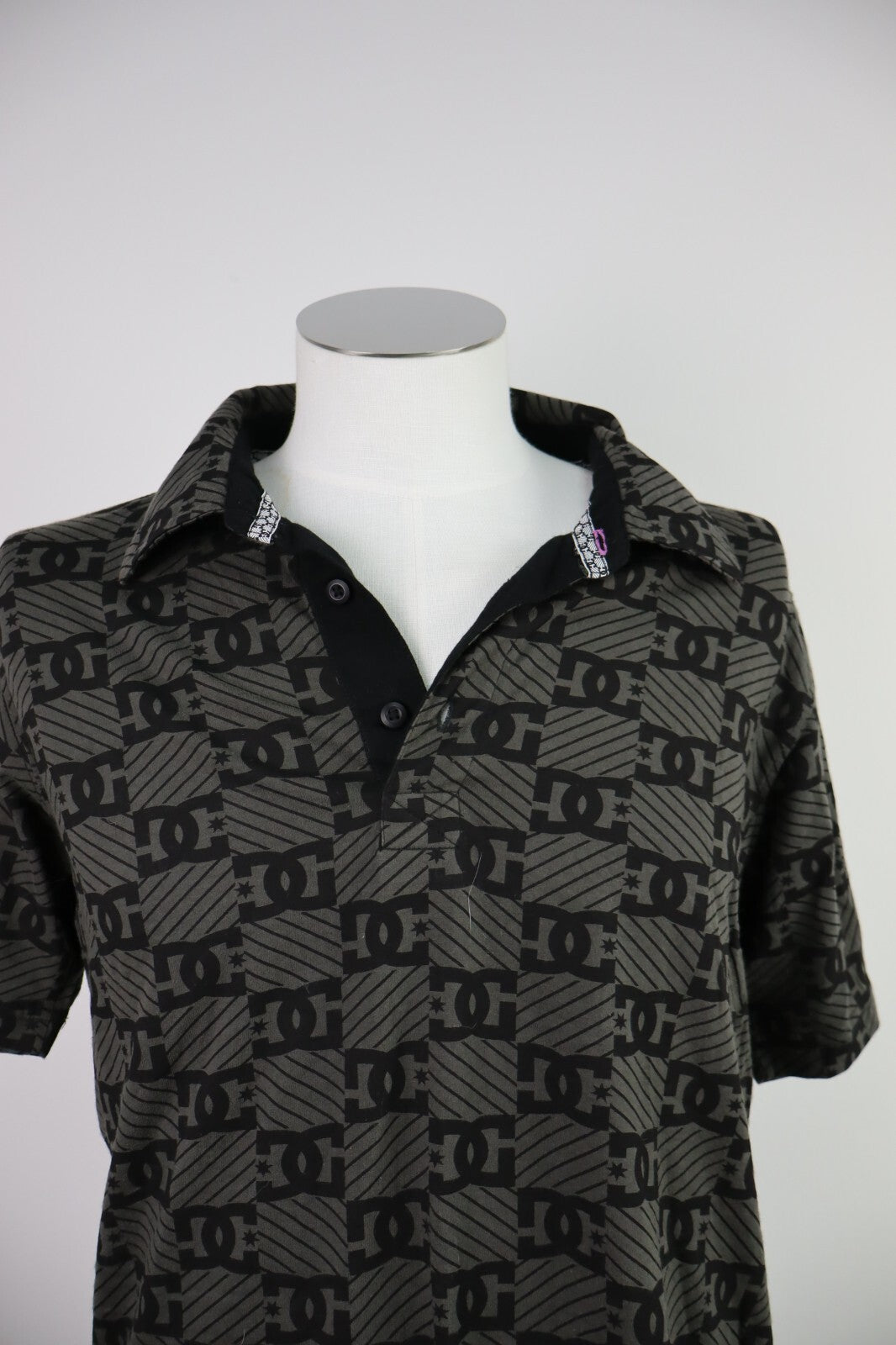 DC SHOES MAGLIA UOMO TG SMAN T-SHIRT CASUAL VINTAGE COTONE COTTON