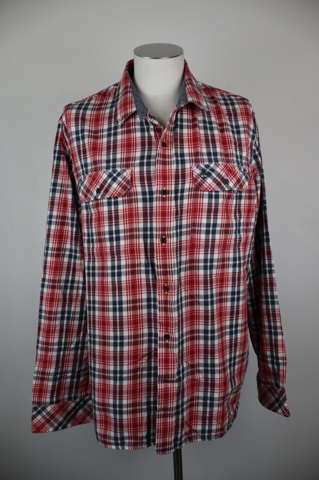 TIMBERLAND CAMICIA UOMO TG. 2XL MAN CASUAL VINTAGE SHIRT COTONE COTTON