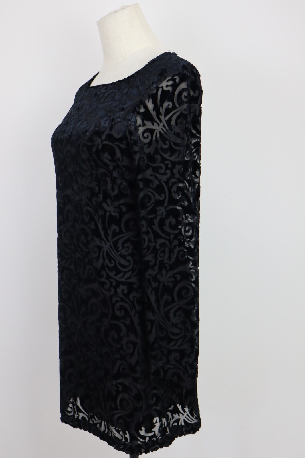 SPORTSTAFF VESTITO DONNA TG. 42 WOMAN CASUAL VINTAGE DRESS VELLUTO