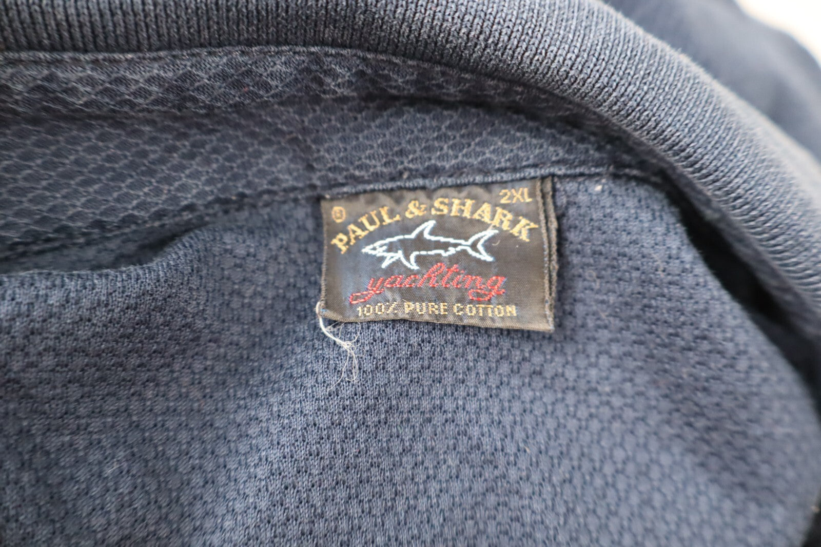 PAUL & SHARK POLO CON BOTTONI MAGLIA UOMO 2XL MAN T-SHIRT CASUAL VINTAGE PIQUET