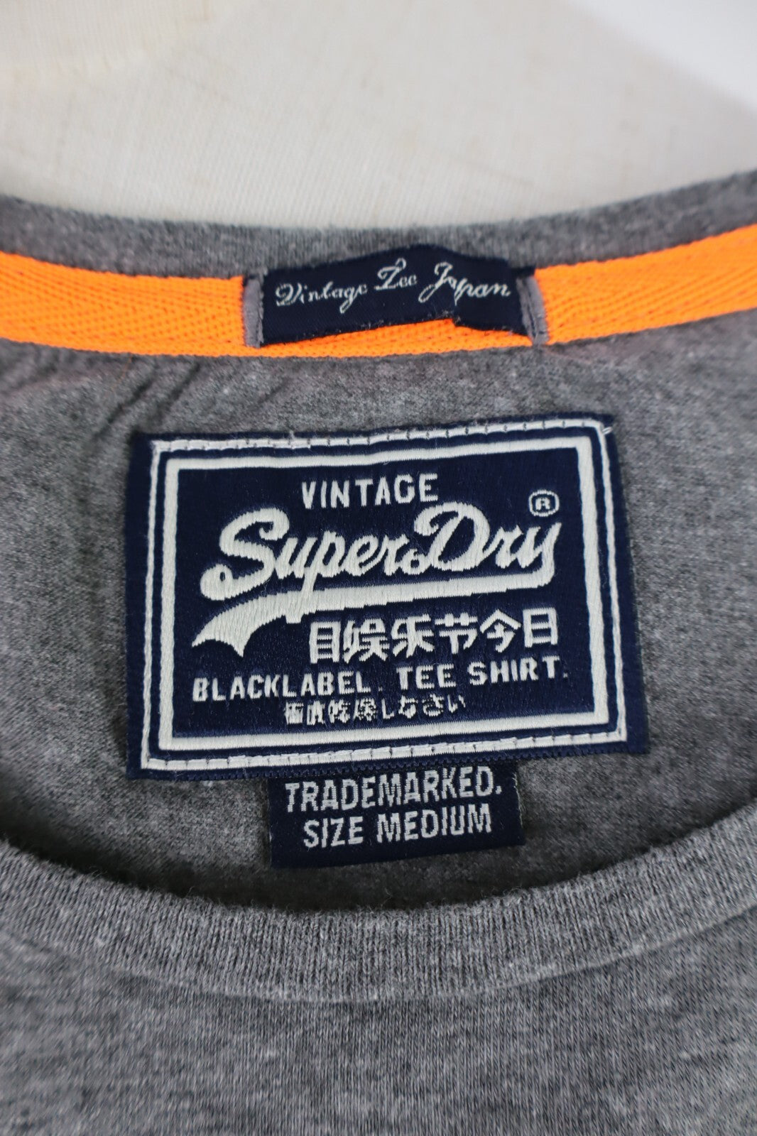 SUPERDRY MAGLIA DONNA TG. S  WOMAN CASUAL VINTAGE T-SHIRT COTONE COTTON