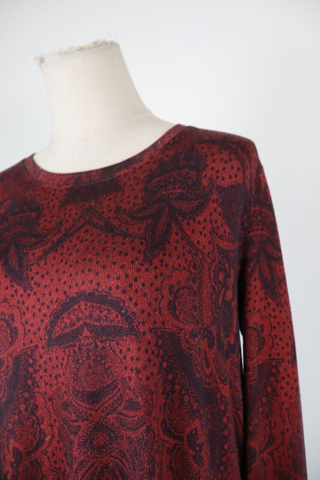 DESIGUAL MAGLIA DONNA TG. M WOMAN CASUAL VINTAGE T-SHIRT TOP