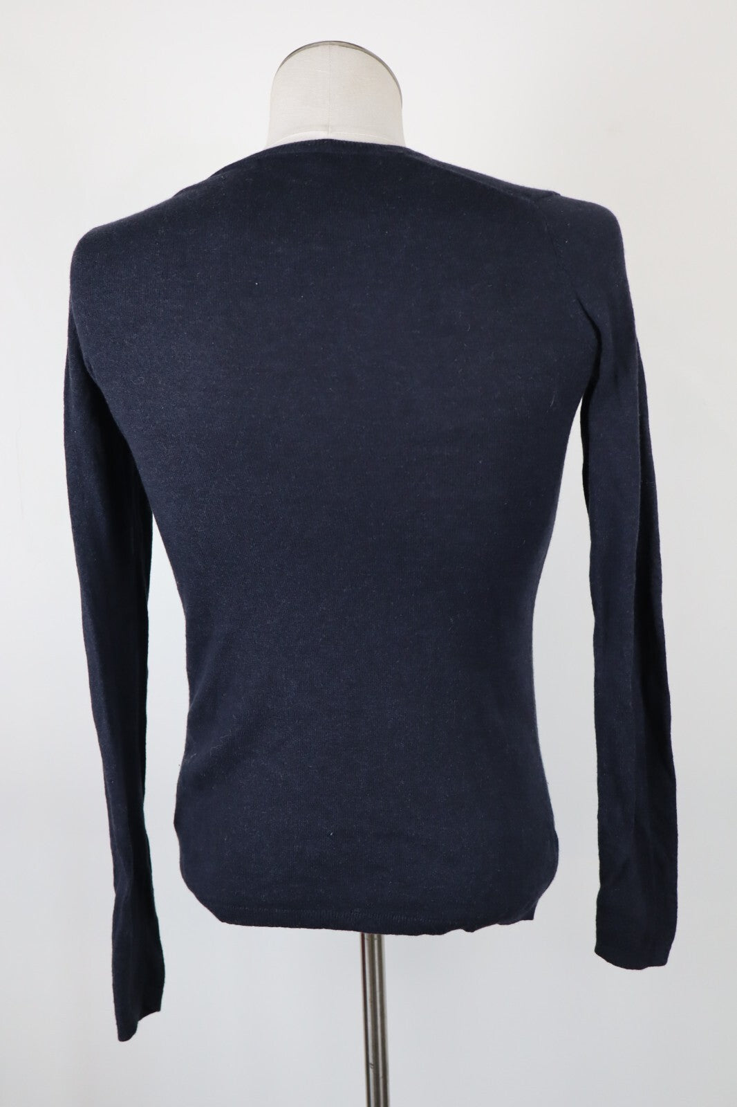 TOMMY HILFIGER MAGLIONE COTONE LANA VINTAGE UOMO Tg. S SWEATER MAN CASUAL