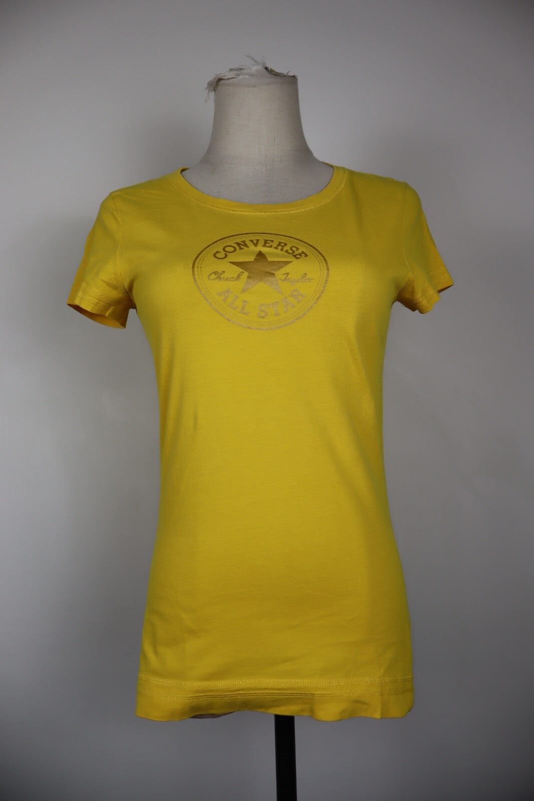 CONVERSE MAGLIA DONNA TG. S WOMAN CASUAL VINTAGE T-SHIRT TOP COTONE