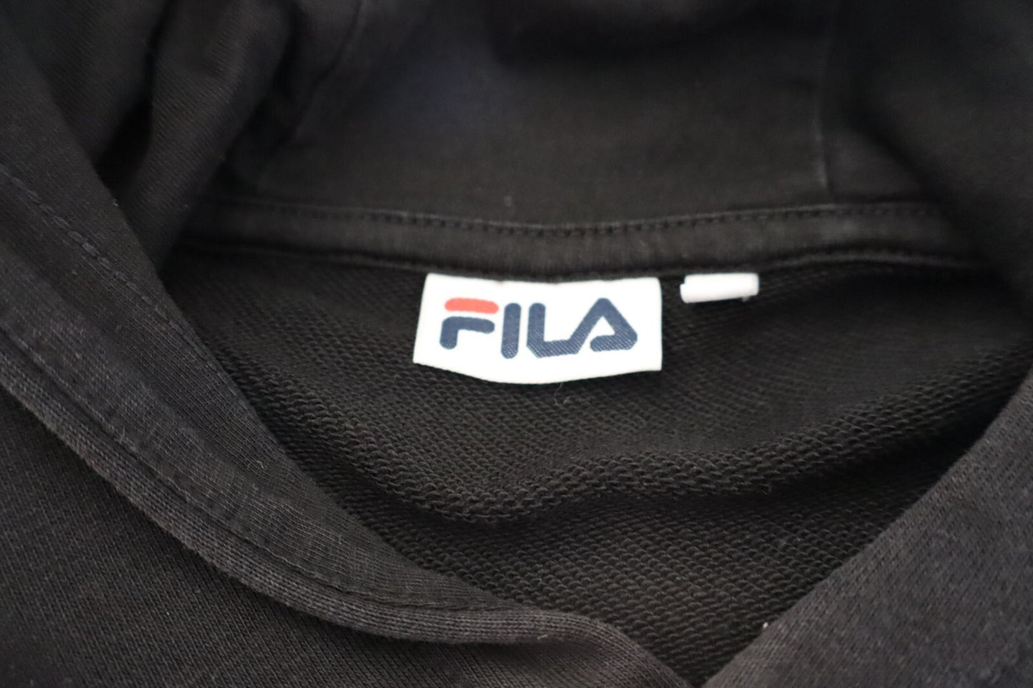 FILA FELPA CON CAPPUCCIO DONNA Tg S WOMAN CASUAL VINTAGE SWEATSHIRT COTONE