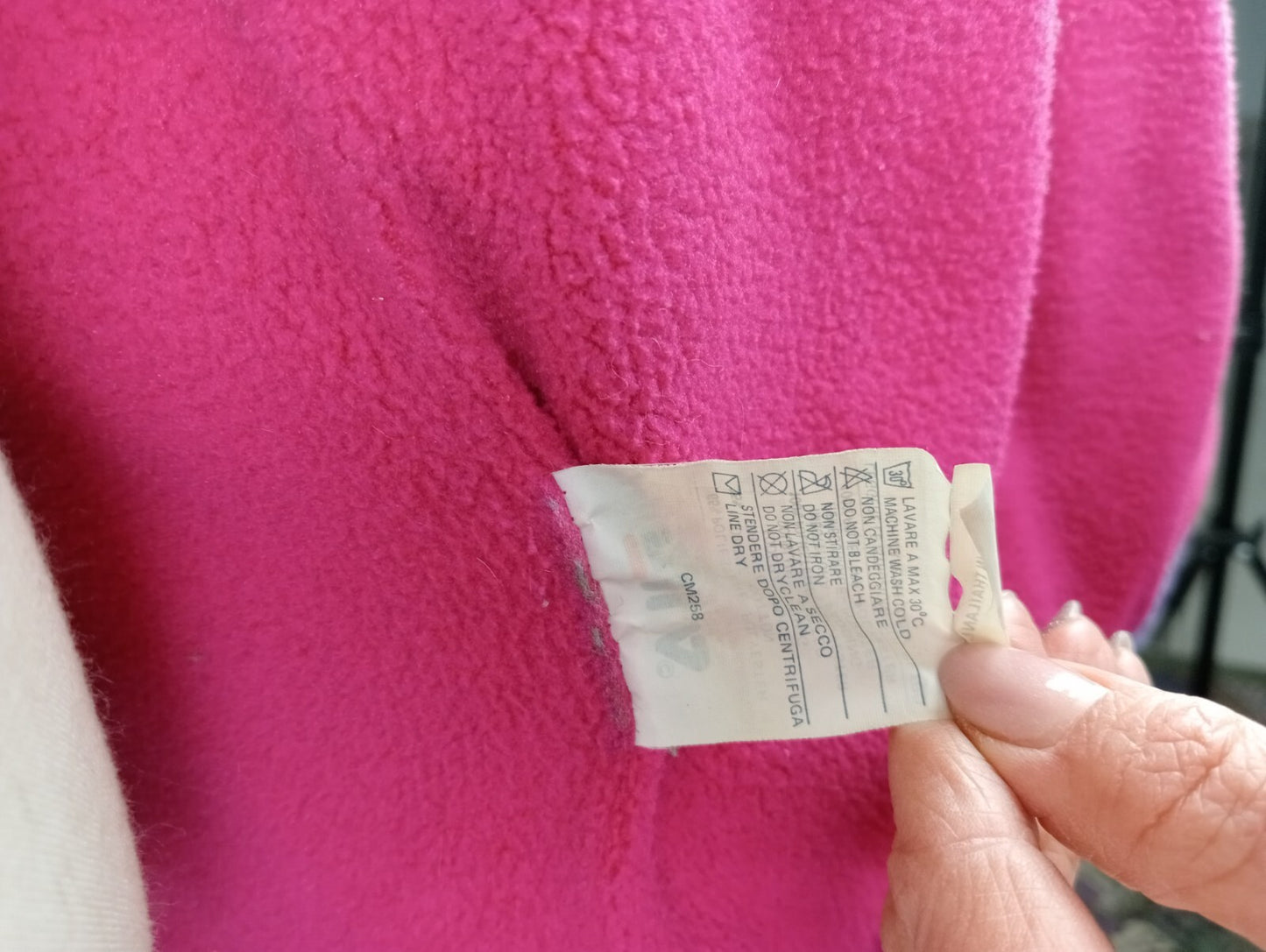 FILA VINTAGE GIUBBINO GIACCA DONNA COTONE 48 WOMAN JACKET CASUAL MADE ITALY