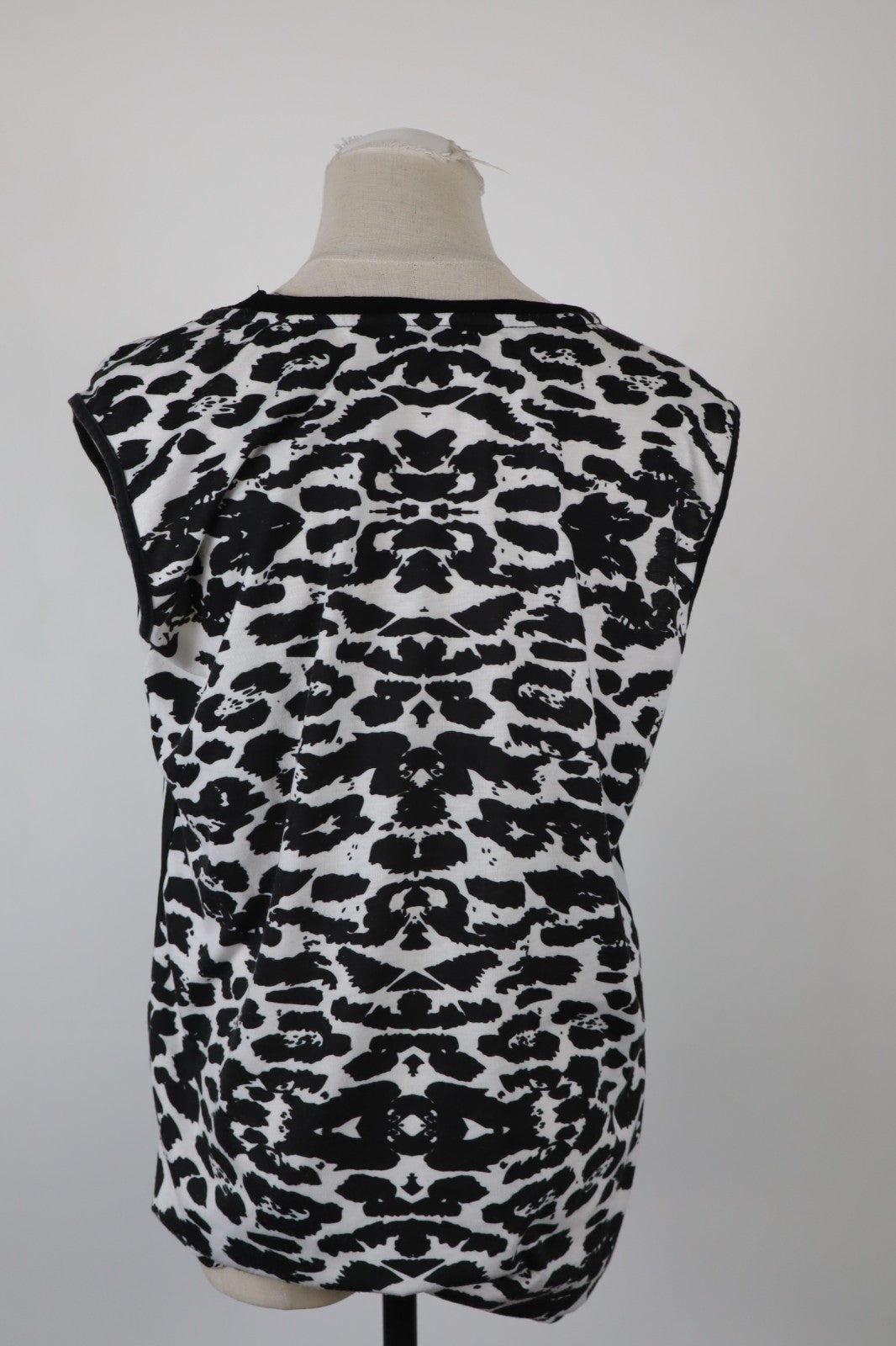DESIGUAL MAGLIA CANOTTA DONNA TG. M WOMAN CASUAL VINTAGE T-SHIRT TOP
