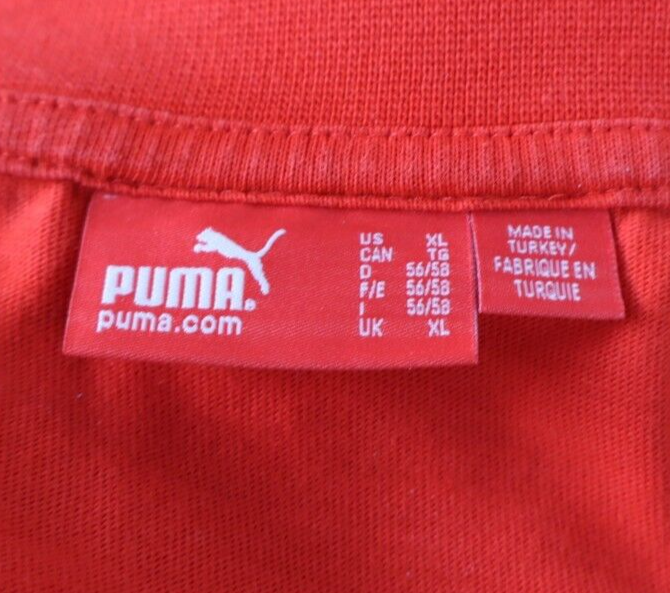 PUMA STUTTGART MAGLIA COTONE UOMO TG. 56 58 XL MAN T- SHIRT CASUAL VINTAGE