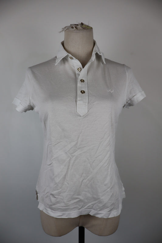FAY POLO DONNA COTONE TG. M WOMAN COTTON T-SHIRT CASUAL VINTAGE