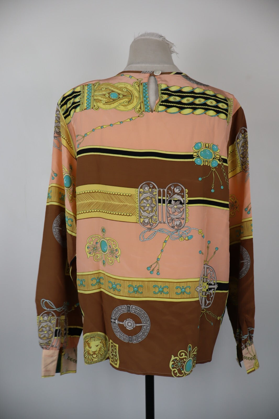 MARELLA MAGLIA SPALLINE DONNA TG. 46 WOMAN CASUAL VINTAGE T-SHIRT TOP SETA SILK