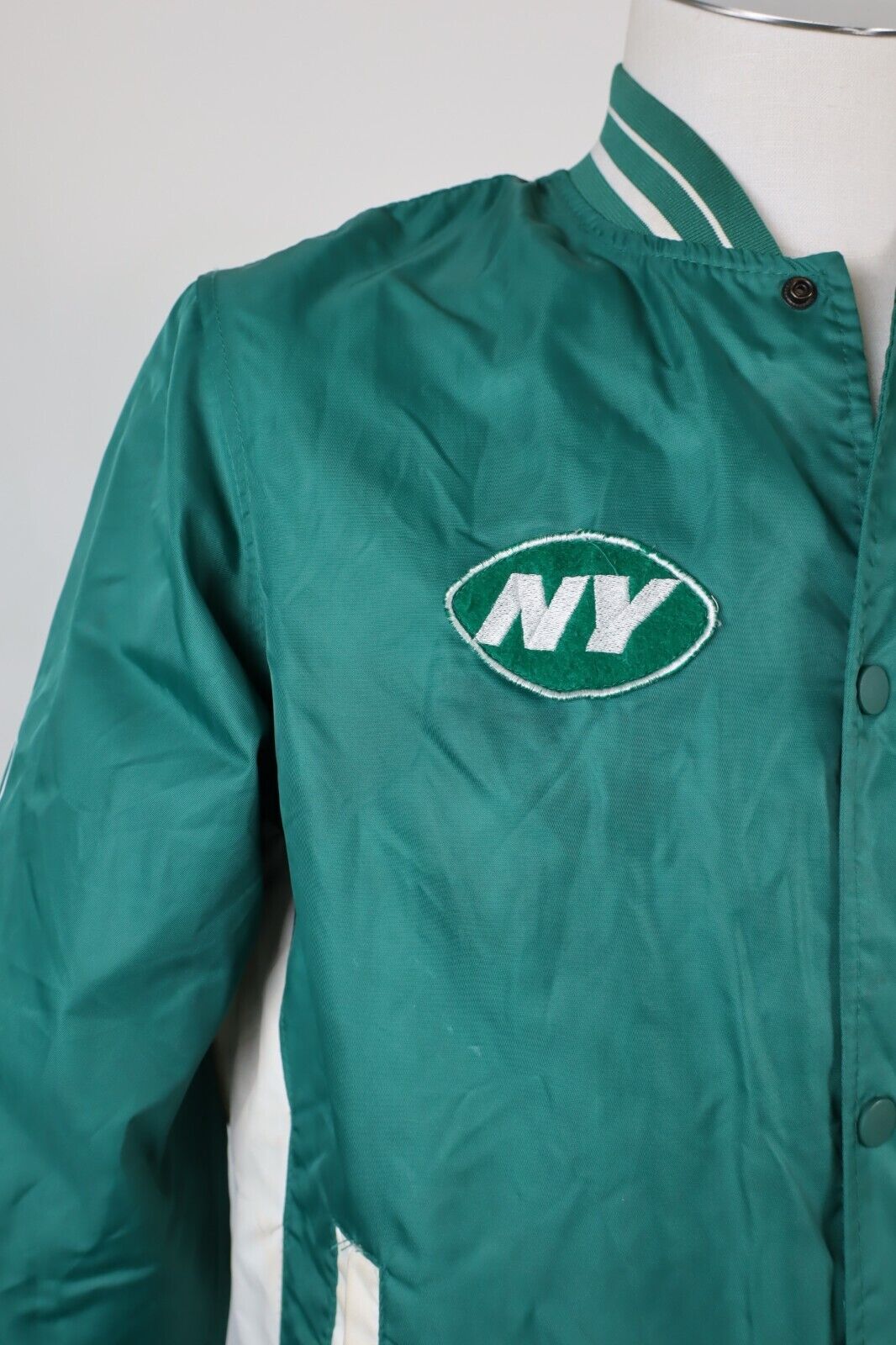 PULL&BEAR NFL RUGBY GIUBBINO NY JETS GIACCA UOMO TG XS SPORT MAN CASUAL JACKET