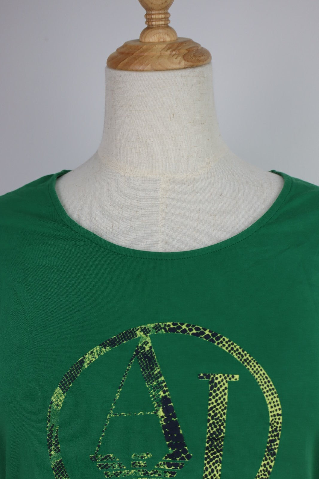 AJ ARMANI JEANS MAGLIA COTONE DONNA TG. 40 WOMAN CASUAL VINTAGE T-SHIRT