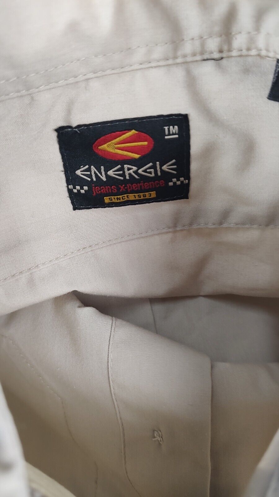 ENERGIE CAMICIA UOMO COTONE TG. S MAN CASUAL VINTAGE COTTON SHIRT