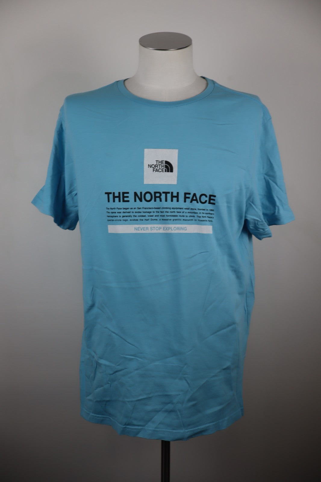 THE NORTH FACE MAGLIA UOMO COTONE TG L MAN COTTON T-SHIRT CASUAL VINTAGE LOGO