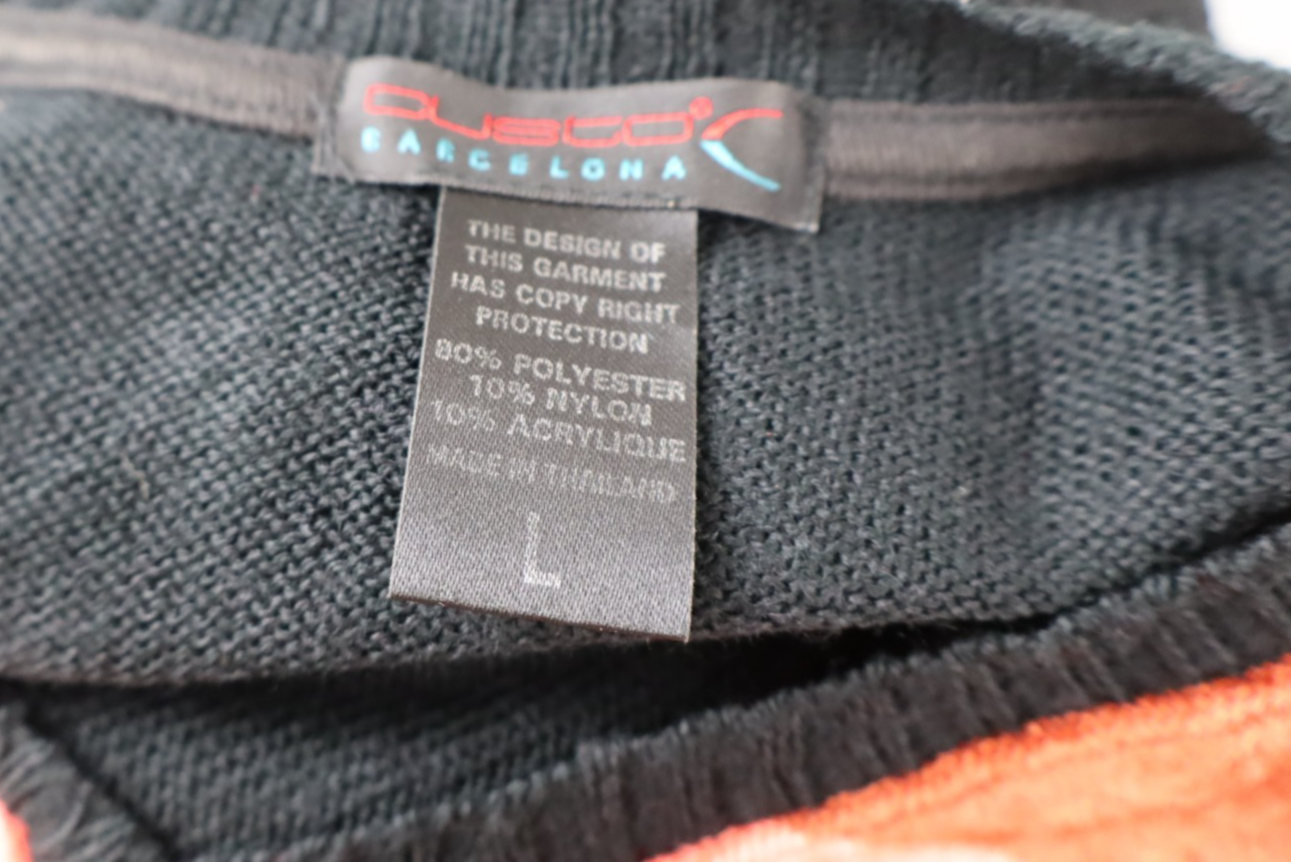 CUSTO BARCELONA MAGLIA DONNA TG. L WOMAN CASUAL VINTAGE T-SHIRT TOP MANICA 3/4