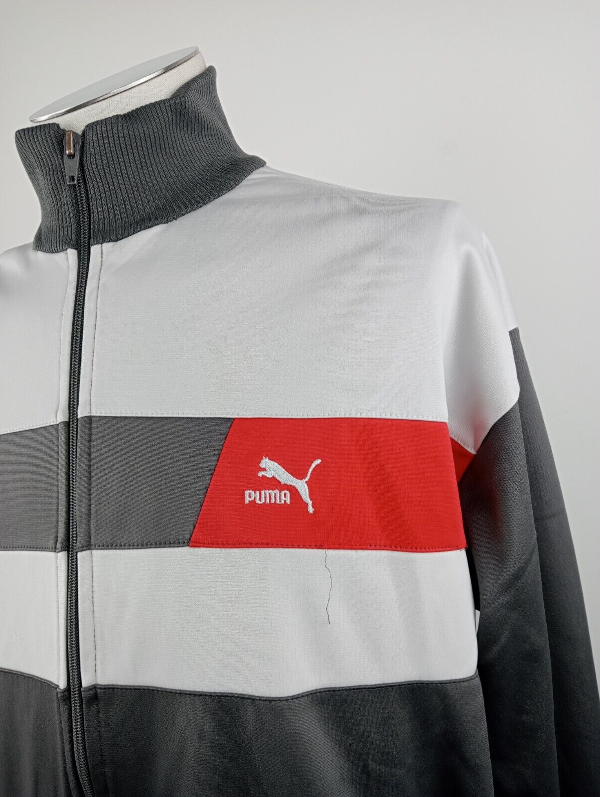 PUMA GIACCA SPORTIVA UOMO Tg. 6 MAN VINTAGE CASUAL SPORT JACKET CON ZIP