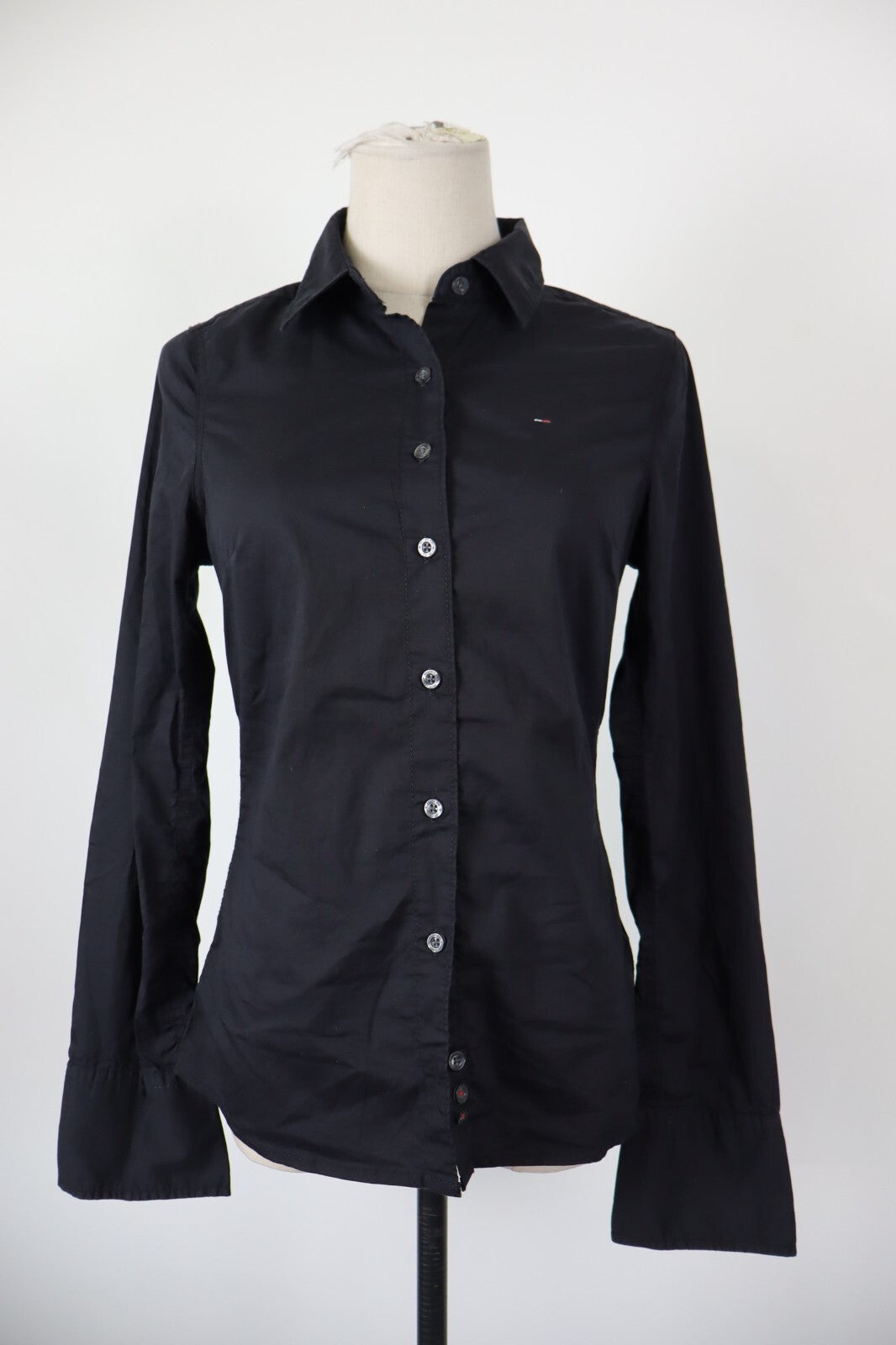 TOMMY HILFIGER CAMICIA DONNA TG. S WOMAN SHIRT CASUAL VINTAGE COTONE COTTON