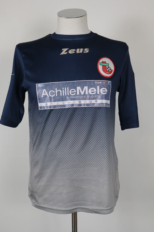 ZEUS TURRIS N 22 MAGLIA CALCIO TRIKOT UOMO Tg M SOCCER JERSEY VINTAGE