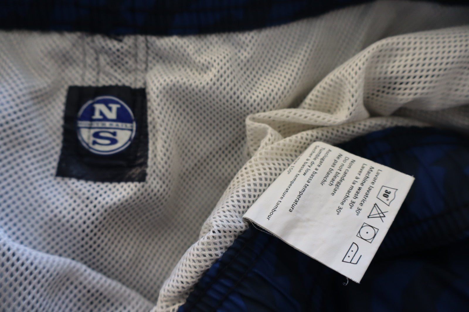 NORTH SAILS COSTUME PANTALONCINO MARE UOMO TG 30 MEN SWIMSUIT VINTAGE CASUAL