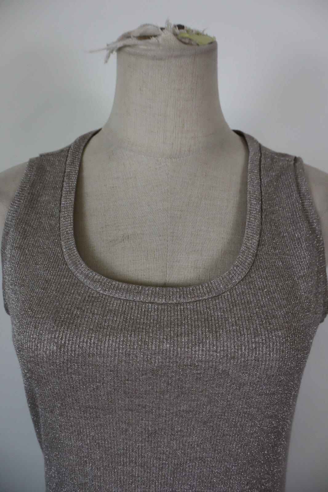 GAUDI' MAGLIA DONNA TG. M WOMAN CASUAL VINTAGE T-SHIRT TOP ORO