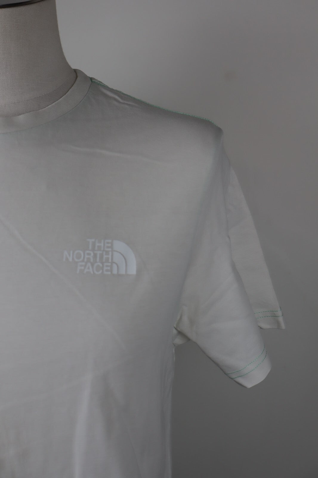 THE NORTH FACE MAGLIA UOMO TG M MAN T-SHIRT CASUAL VINTAGE COTONE COTTON BIANCO