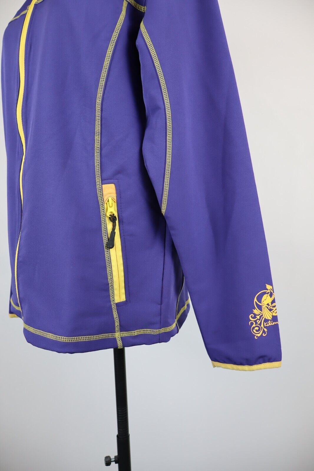 KILIMANJARO FELPA CON ZIP DONNA Tg 42 WOMAN CASUAL VINTAGE SPORT SWEATSHIRT