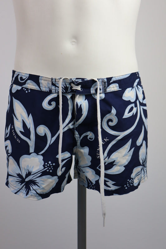 SUNDEK PANTALONCINO DONNA TG 4 WOMAN VINTAGE SHORTS CASUAL MARE COSTUME