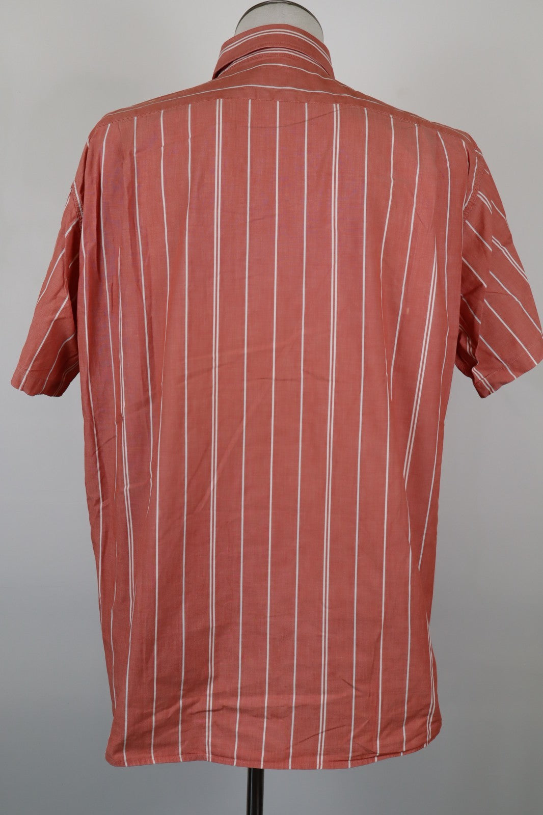 LACOSTE CAMICIA RIGHE SLIM FIT UOMO TG. 41 MAN CASUAL VINTAGE SHIRT COTTON