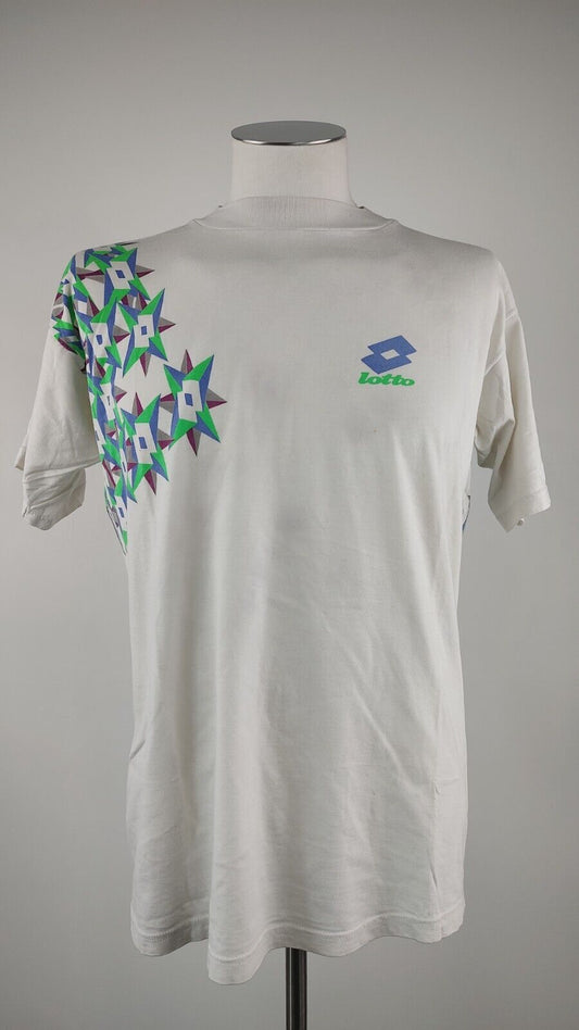 LOTTO MAGLIA COTONE UOMO TG. XL MAN T- SHIRT CASUAL VINTAGE