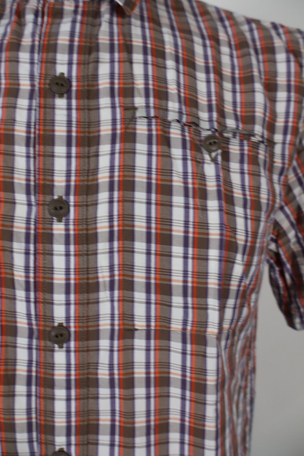 THE NORTH FACE CAMICIA UOMO TG. S MAN CASUAL VINTAGE SHIRT