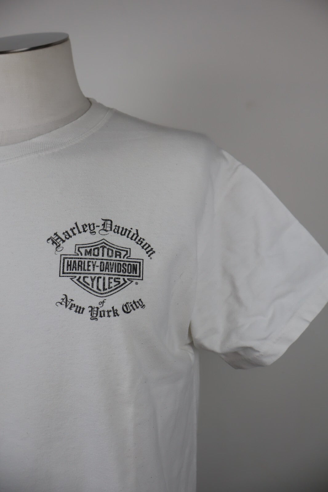 HARLEY DAVIDSON HANES BEEFY-T MAGLIA UOMO COTONE TG M MAN T-SHIRT VINTAGE CASUAL