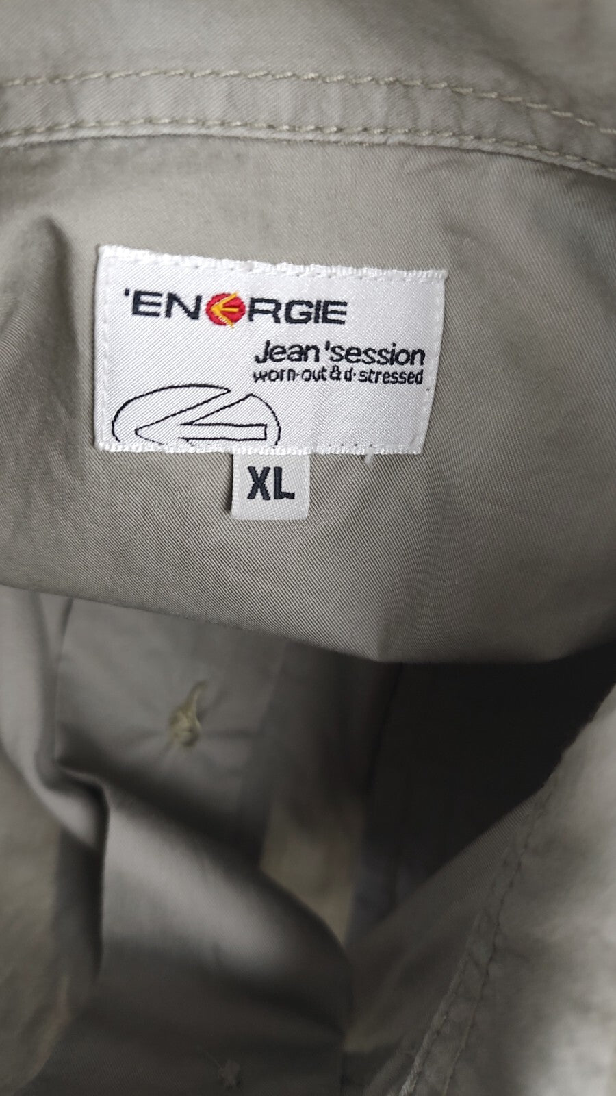 ENERGIE CAMICIA SHIRT UOMO Tg XL MAN VINTAGE CASUAL COTONE