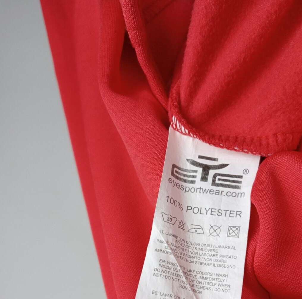 EYE SPORT MAGLIA CATANZARO CALCIO TRIKOT UOMO TG. L SOCCER JERSEY VINTAGE